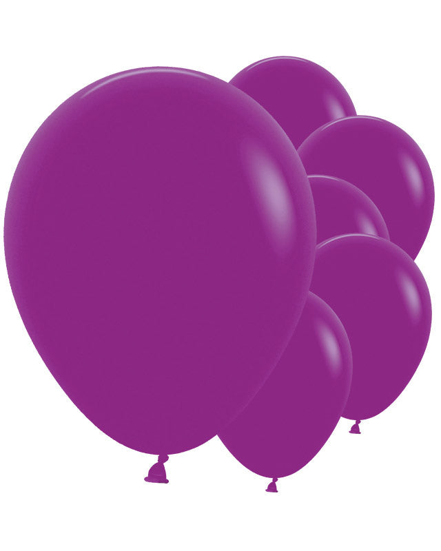 20017220 - Fashion Purple Orchid - 12" Latex Balloons (50pk)