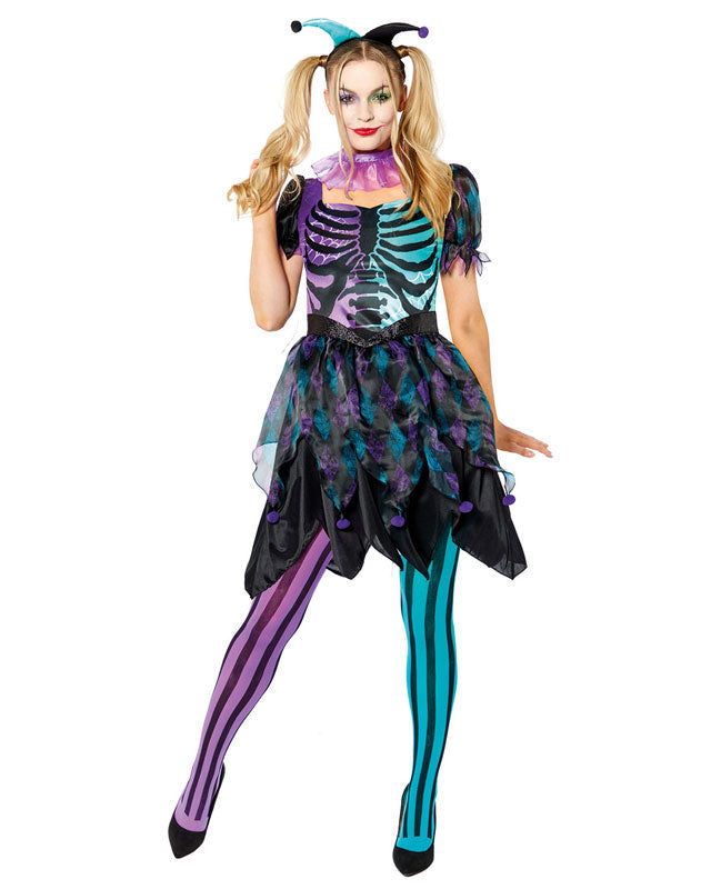 Haunted Harlequin Lady