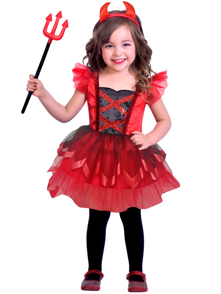9911948 - Little Devil Costume - Age 12-24 Months - 1 PC
