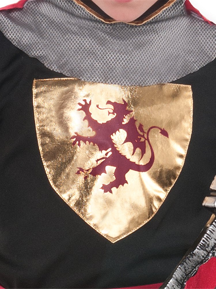 Brave Crusader Costume - Age 8-10 Years - 1 PC