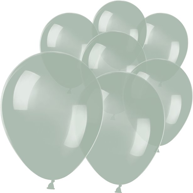 20017144 - Pastel Dusk Laurel Green 127 Latex Balloons 5"/13cm - 100 PC