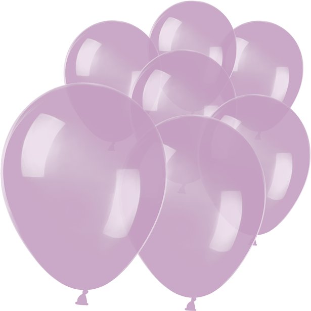 20017174 - Pastel Dusk Lavender 150 Latex Balloons 5"/13cm - 100 PC