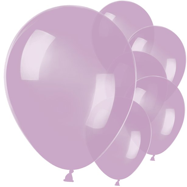20017176 - Pastel Dusk Lavender 150 Latex Balloons 12"/30cm - 50 PC