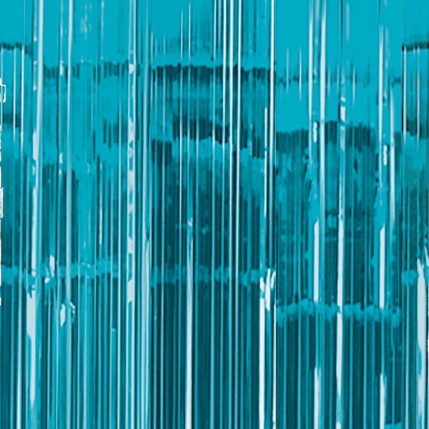 24200 - Caribbean Blue Door Curtains 91cm x 2.43m - 6 PC