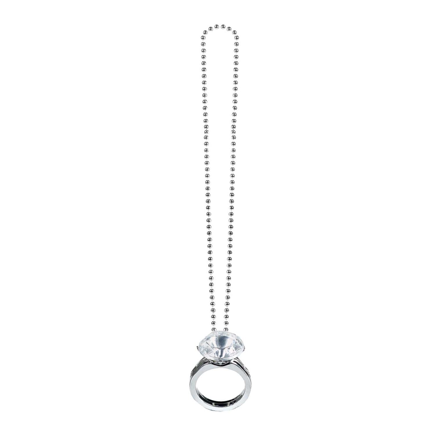Hen Party Giant Ring Necklaces - 6 PC