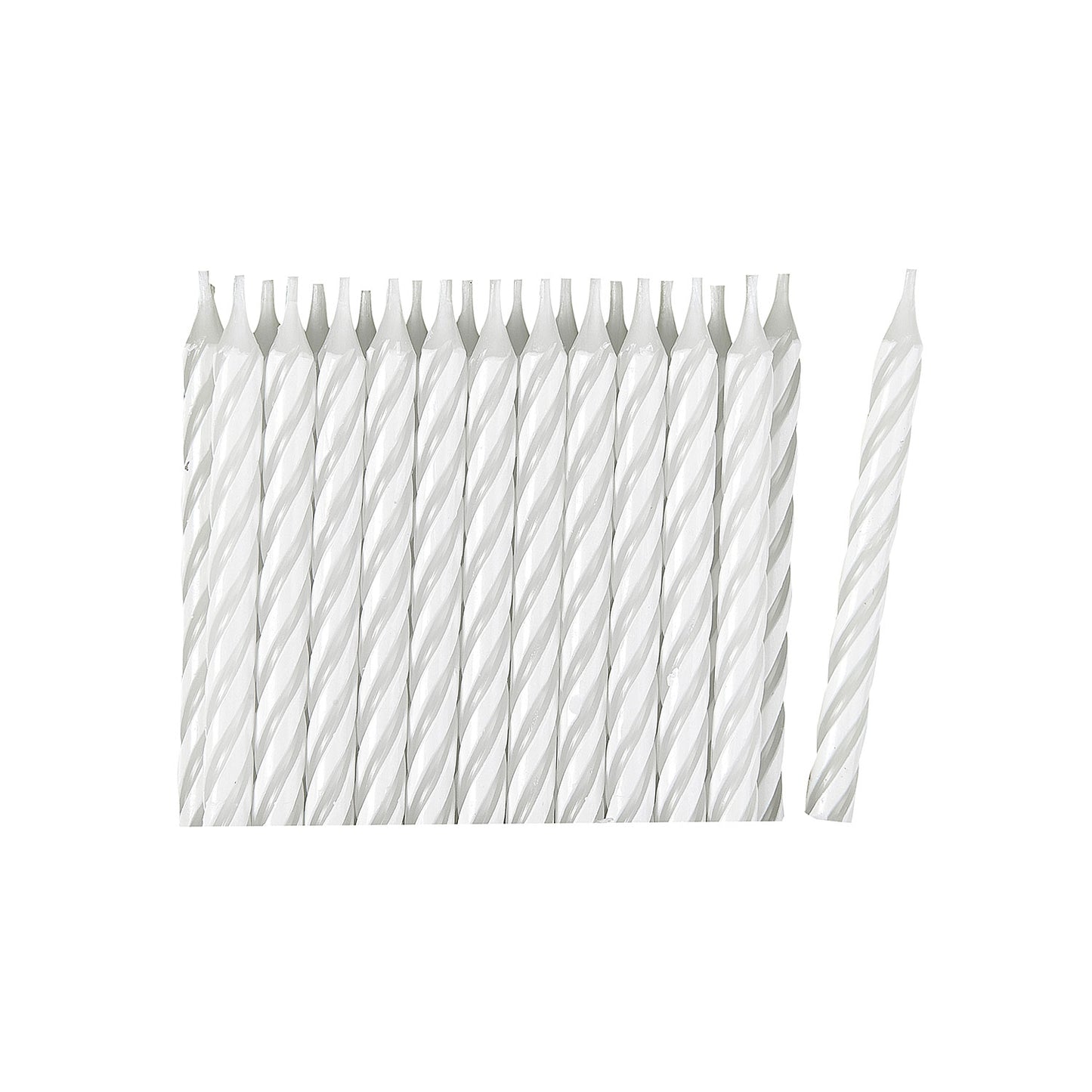 24 Candles /stripe X 12 PKG/24