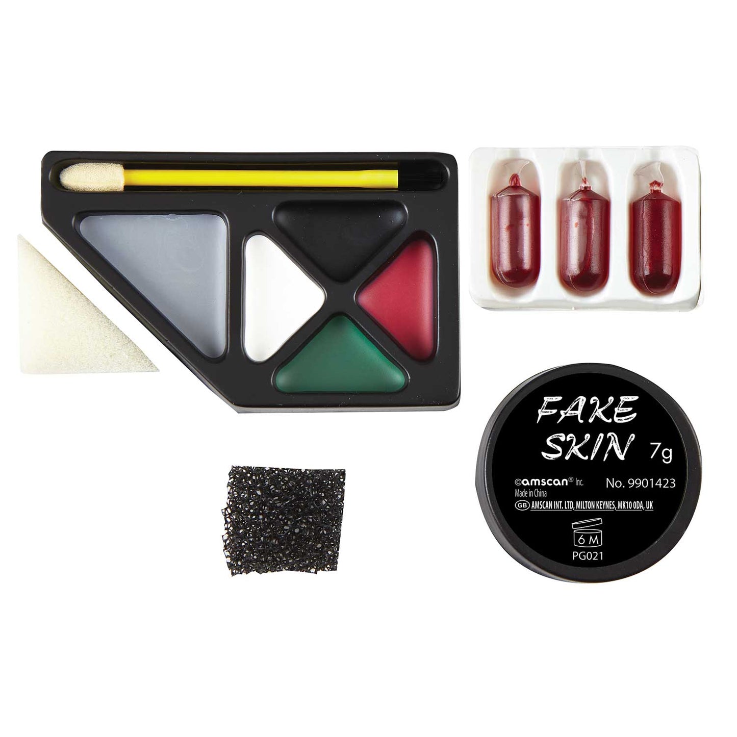 Horror Zombie Make Up Kit - 4 PKG/12