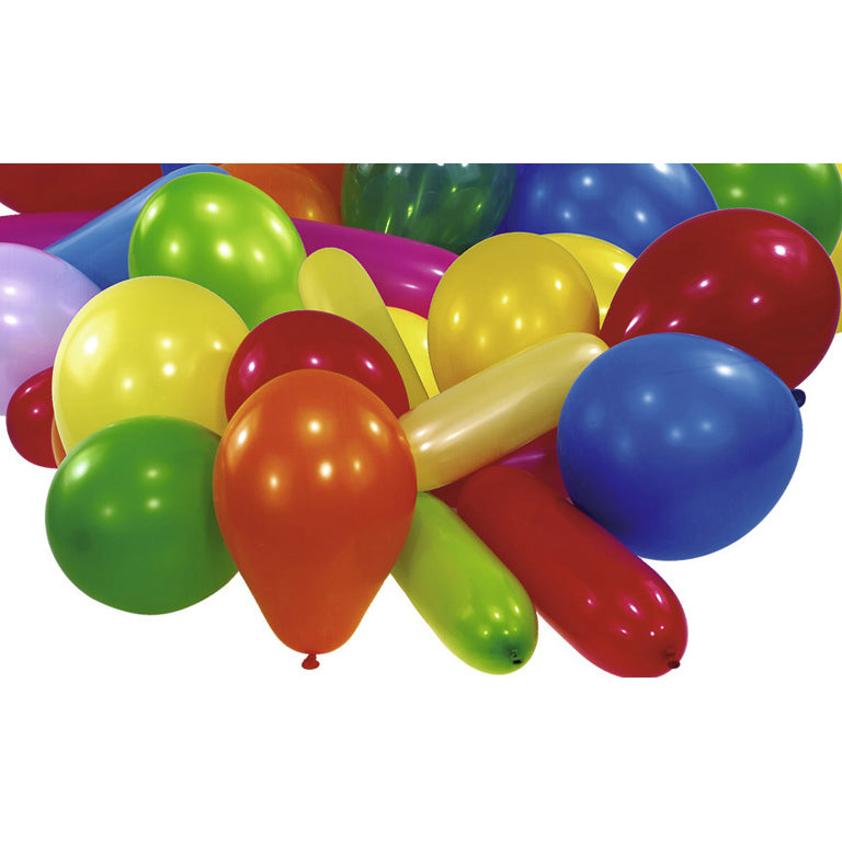 INT995798 IP X15 - Star Value 25 assorted Latex Balloons - 15 PKG/25