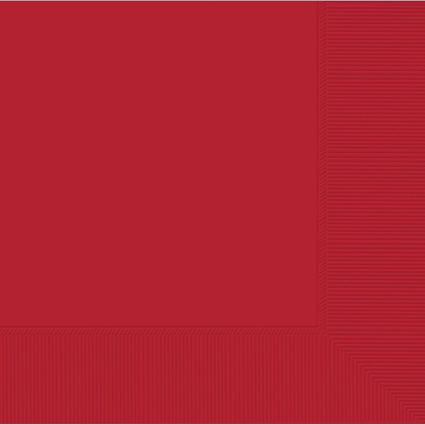 61215 - Apple Red Luncheon Napkins 33cm 2ply - 12 PKG/50