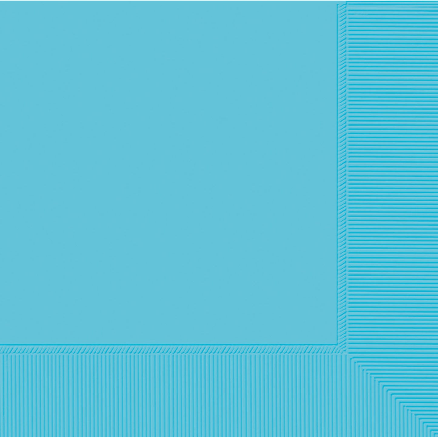 51220 - Caribbean Blue Luncheon Napkins 2ply 33cm - 12 PKG/20