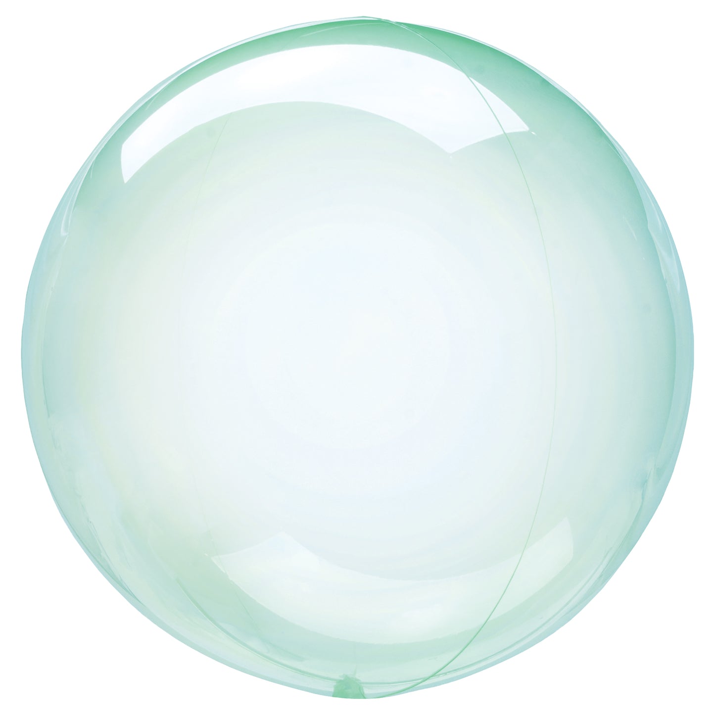 Crystal Clearz Green Unpackaged Balloons 18"/46cm S40 - 10 PC