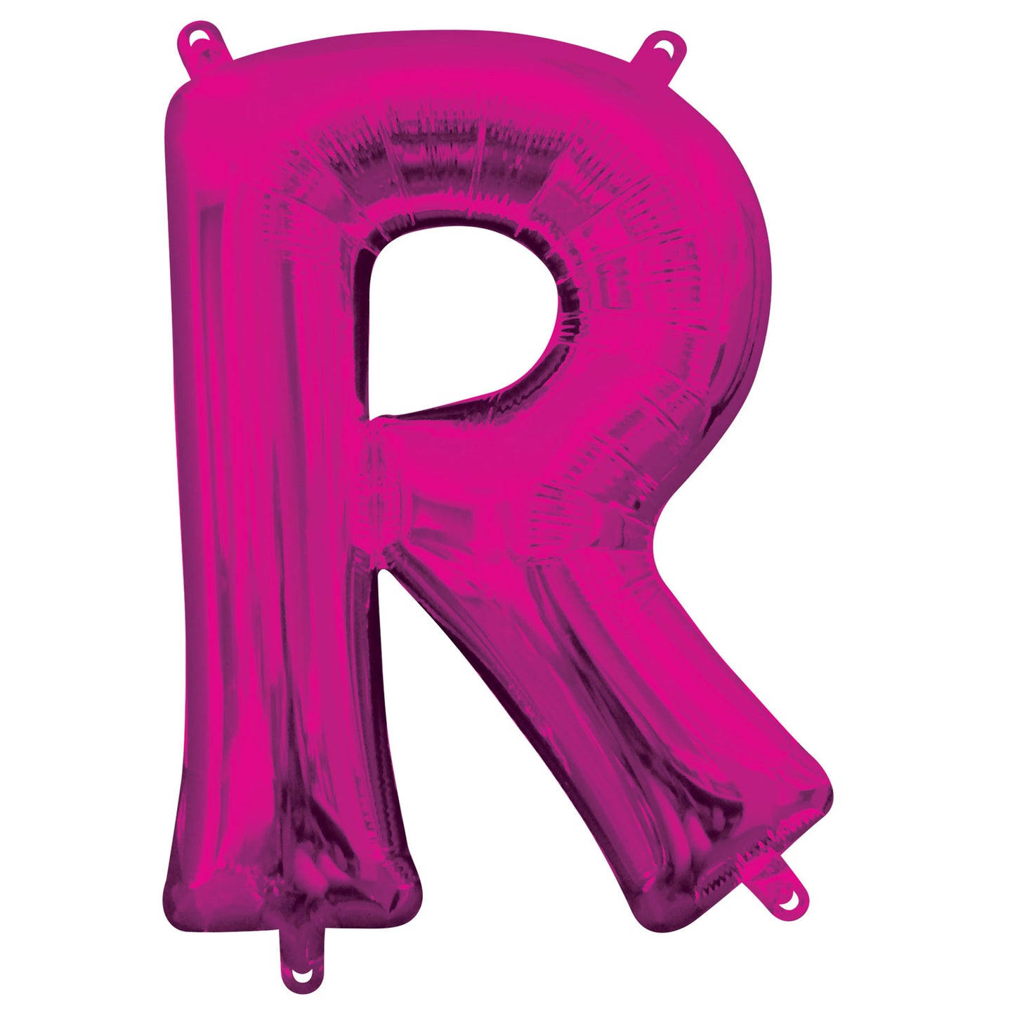 Letter R Pink Minishape Foil Balloons 16"/40cm A04 - 5 PC