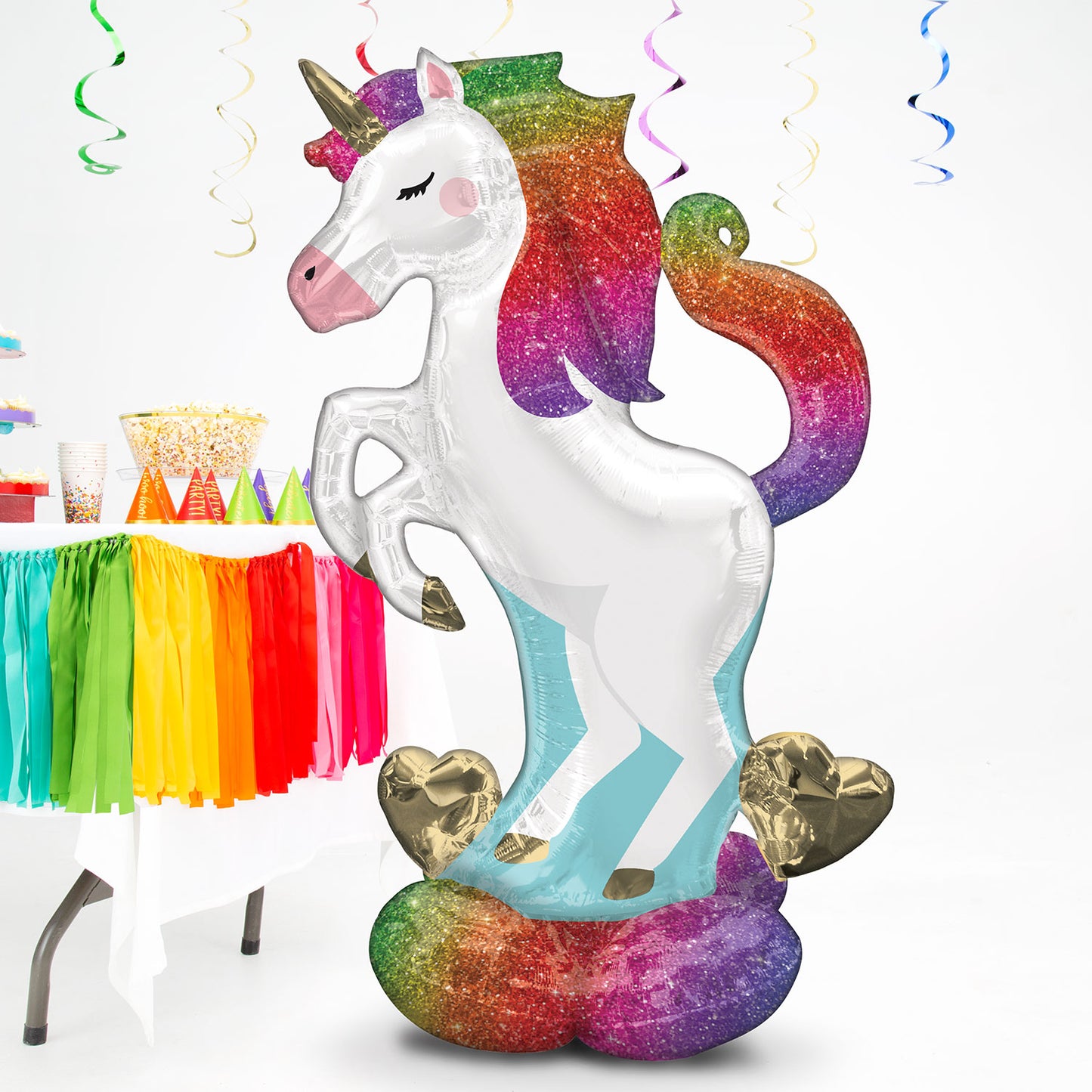4242711 IP X3 - Unicorn AirLoonz Large Foil Balloons 33"/83cm x 55"/139cm P70 - 3 PC