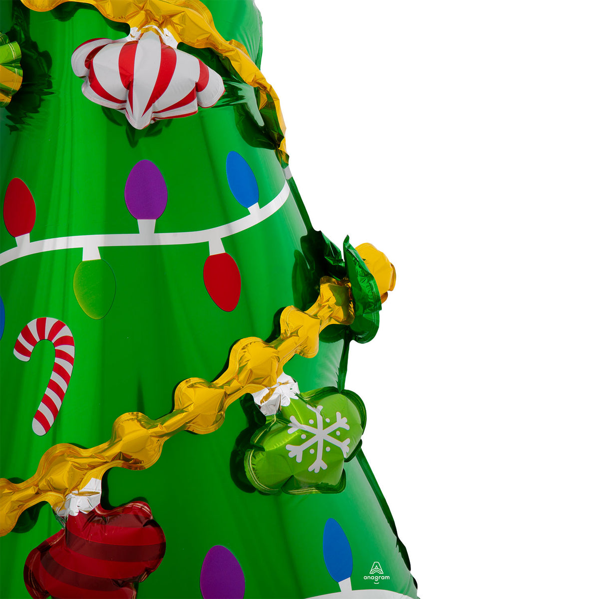 8311711 IP X3 - Christmas Tree AirLoonz Large Foil Balloons 31"/78cm x 59"/149cm P70 - 3 PC
