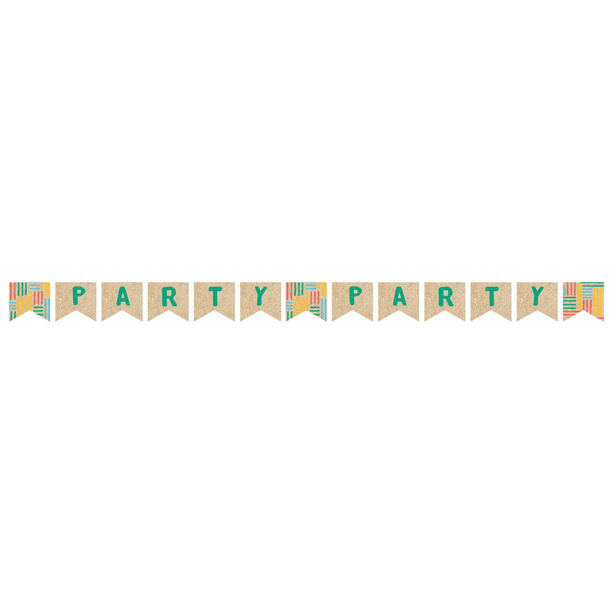 9906877 IP X6 - Always Sunny Pennant Banners 2.6m - 6 PC