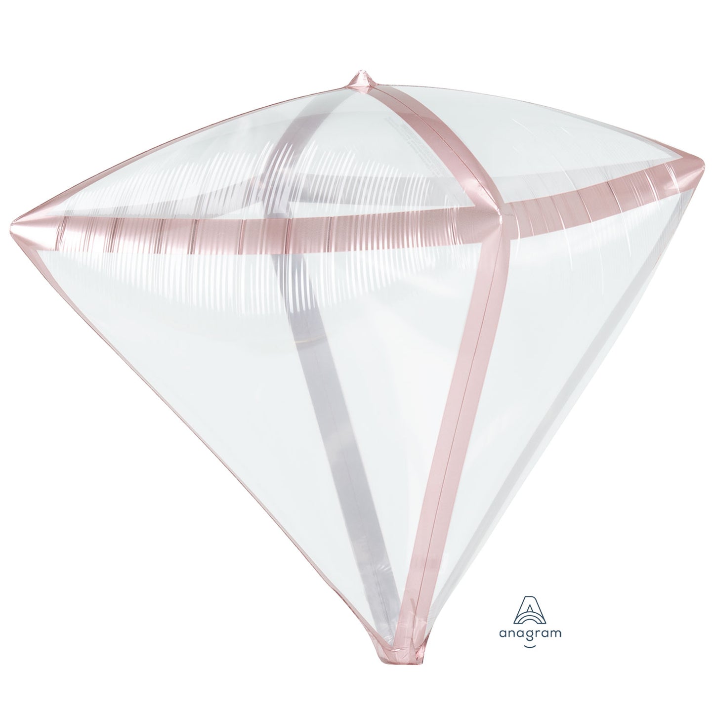Rose Gold Diamondz Trimz 15"/38cm w x 17"/43cm h G20 - 5 PC