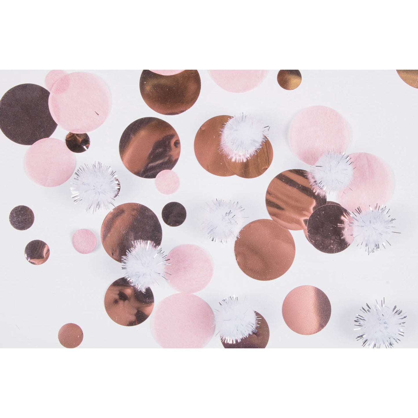 9906364 IP X6 - Rose Gold Puff Ball Confetti 25g - 6 PC