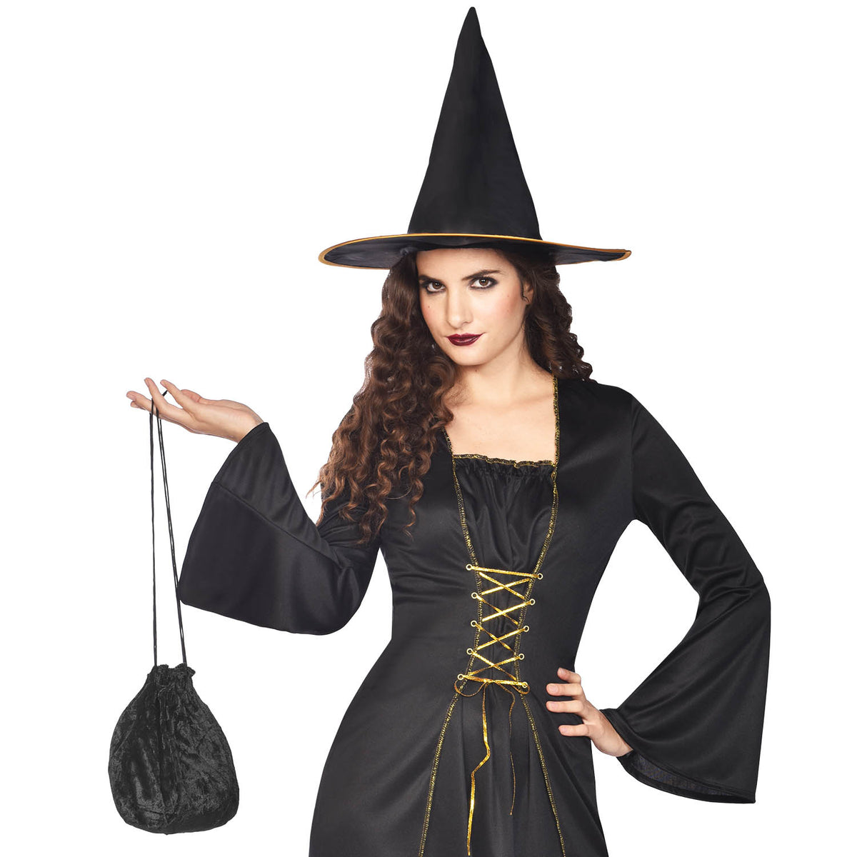 9909418 IP X6 - Witch's Black Bags - 6 PC