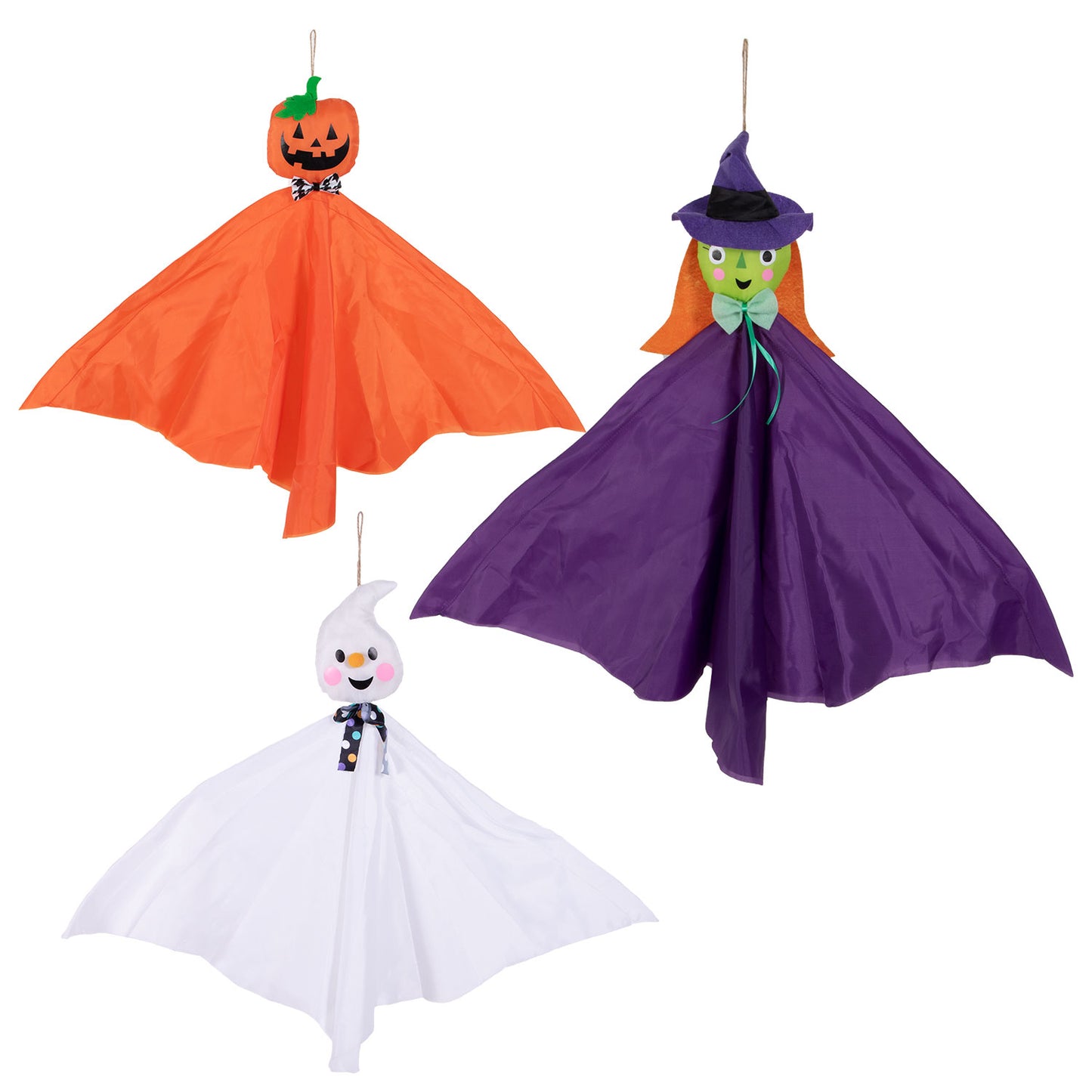 Cute Halloween Hanging Décor Sets- 6 PKG/3