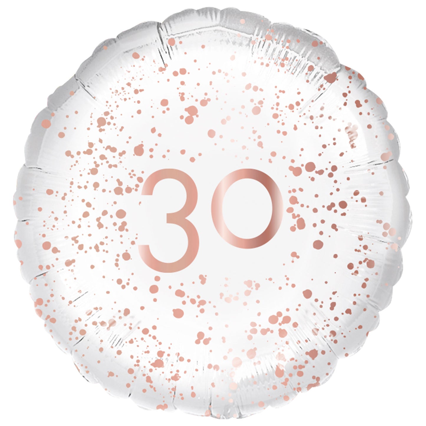 9914148 IP X5 - 30th Birthday Rose Gold Celebration Standard Foil Balloons S40 - 5 PC