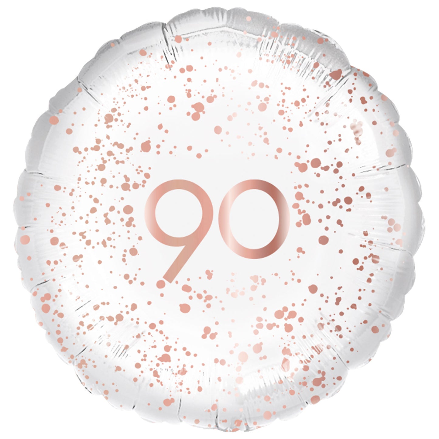9914154 IP X5 - 90th Birthday Rose Gold Celebration Standard Foil Balloons S40 - 5 PC