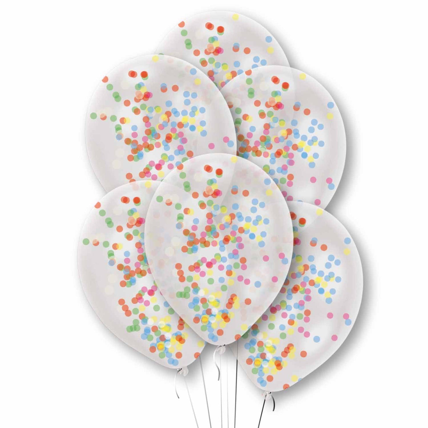 CONFETTI BALLOON KITS X 6 PKG/6