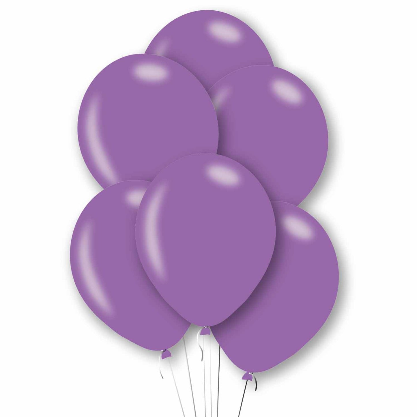 9912742 IP X10 - Metallic Purple Latex Balloons 11"/27.5cm - 10 PKG/10