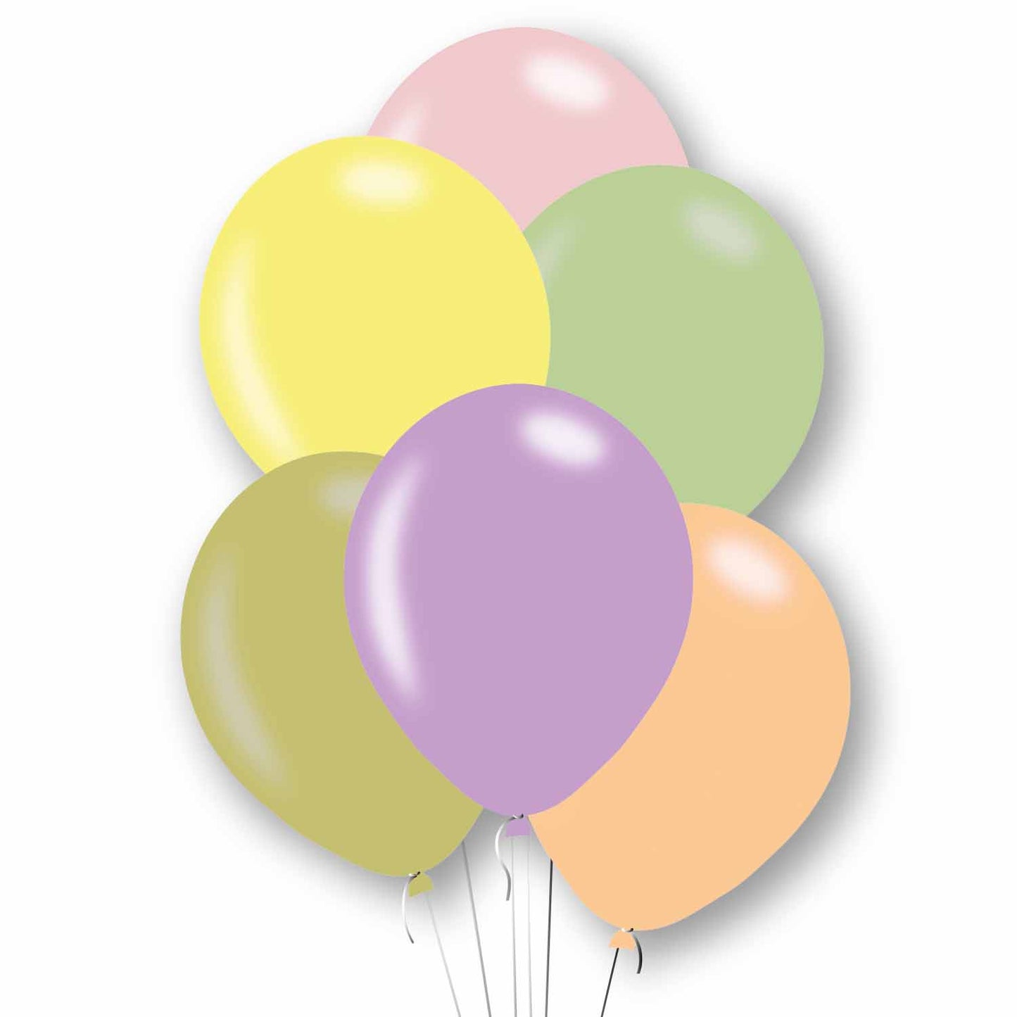 9912793 IP X10 - Assorted Macaron Mix Latex Balloons 11"/27.5cm - 10 PKG/10