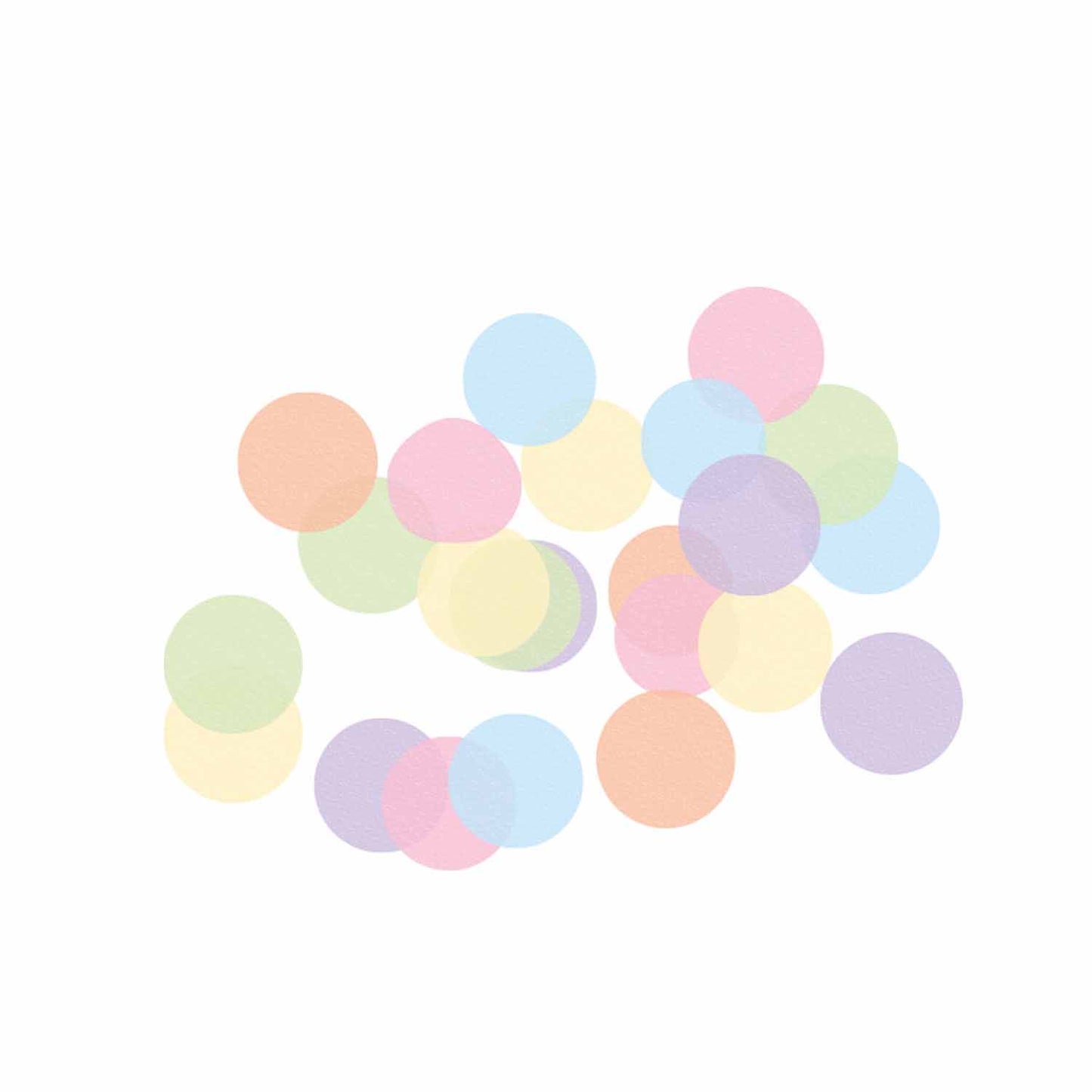 9912115 IP X12 - Pastel Mix Tissue Paper Confetti 10g - 12 PC