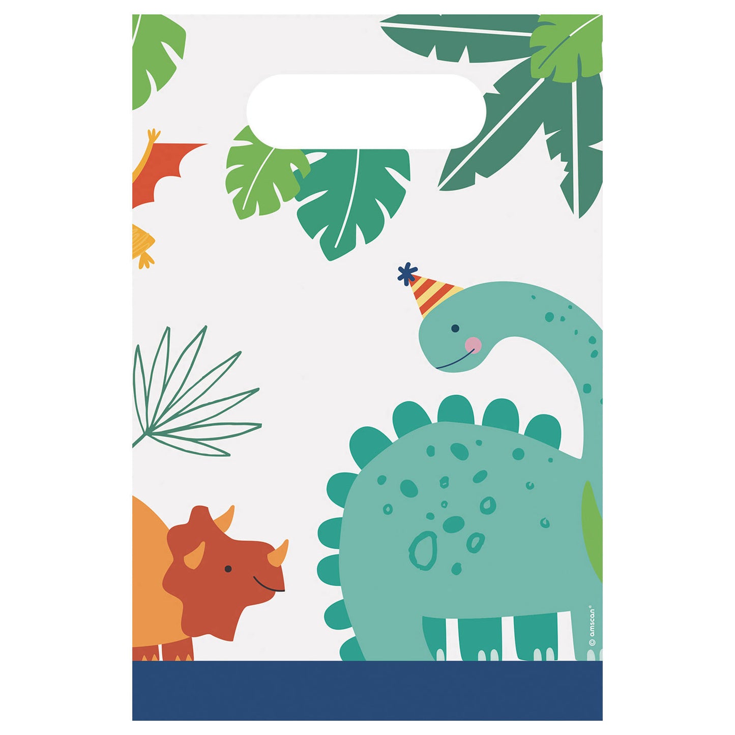 9912588 IP X6 - Dino-Mite Party Paper Loot Bags - 6 PKG/8