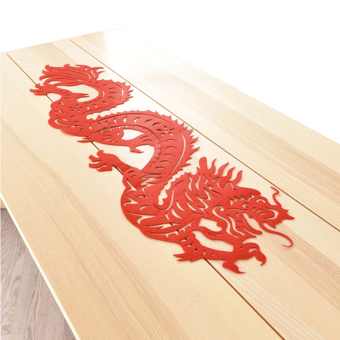 9913294 IP X6 - Lunar New Year Felt Tablerunners 37.5cm x 1.29m - 6 PC