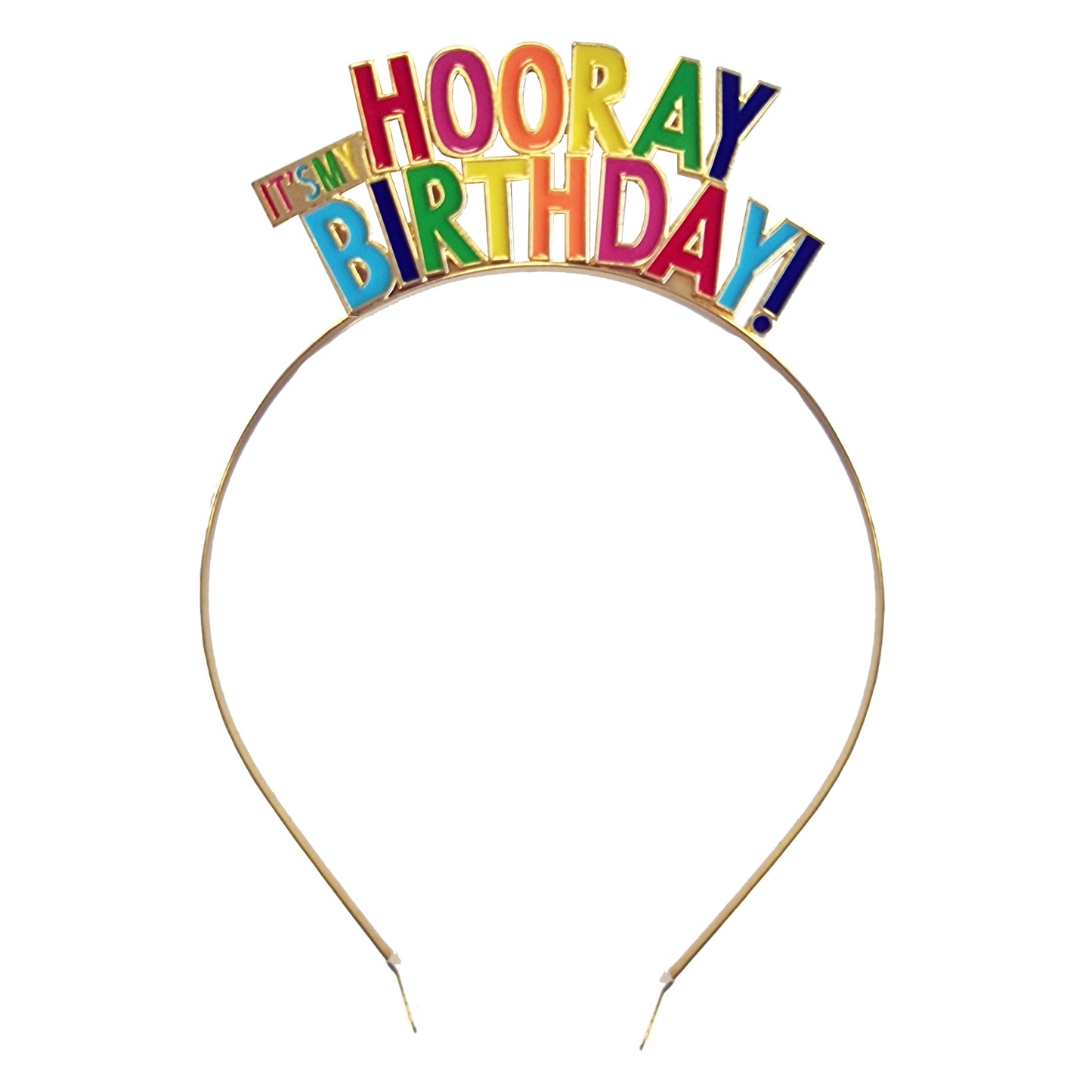 9914514 IP X6 - Hooray It's My Birthday Headband - 6 PC