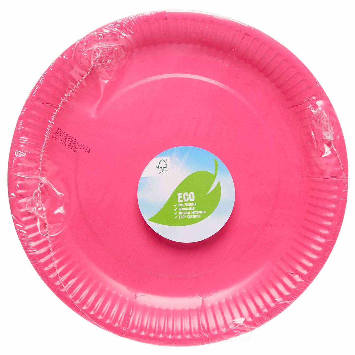 9915400 - Bubblegum Paper Plates 23cm - 12 PKG/8