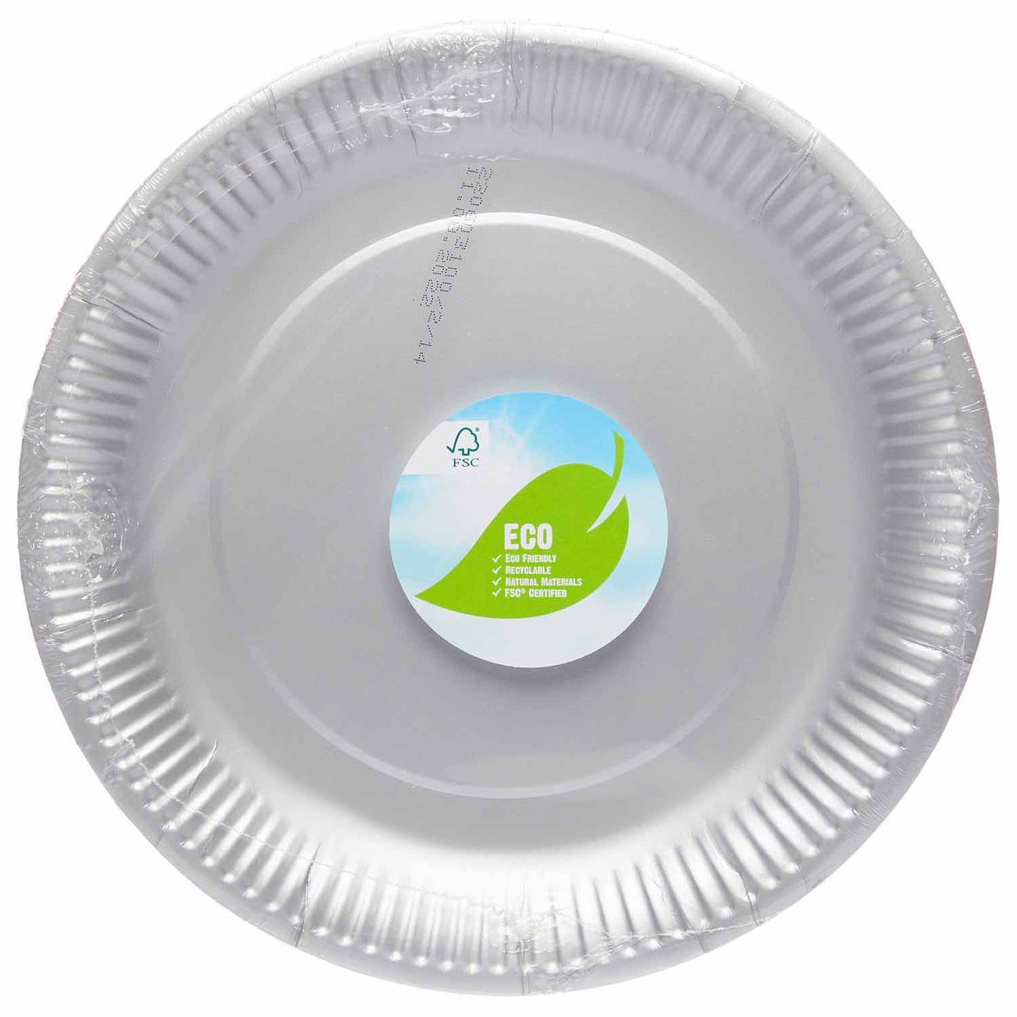 9915400 - Graphite Paper Plates 23cm - 12 PKG/8