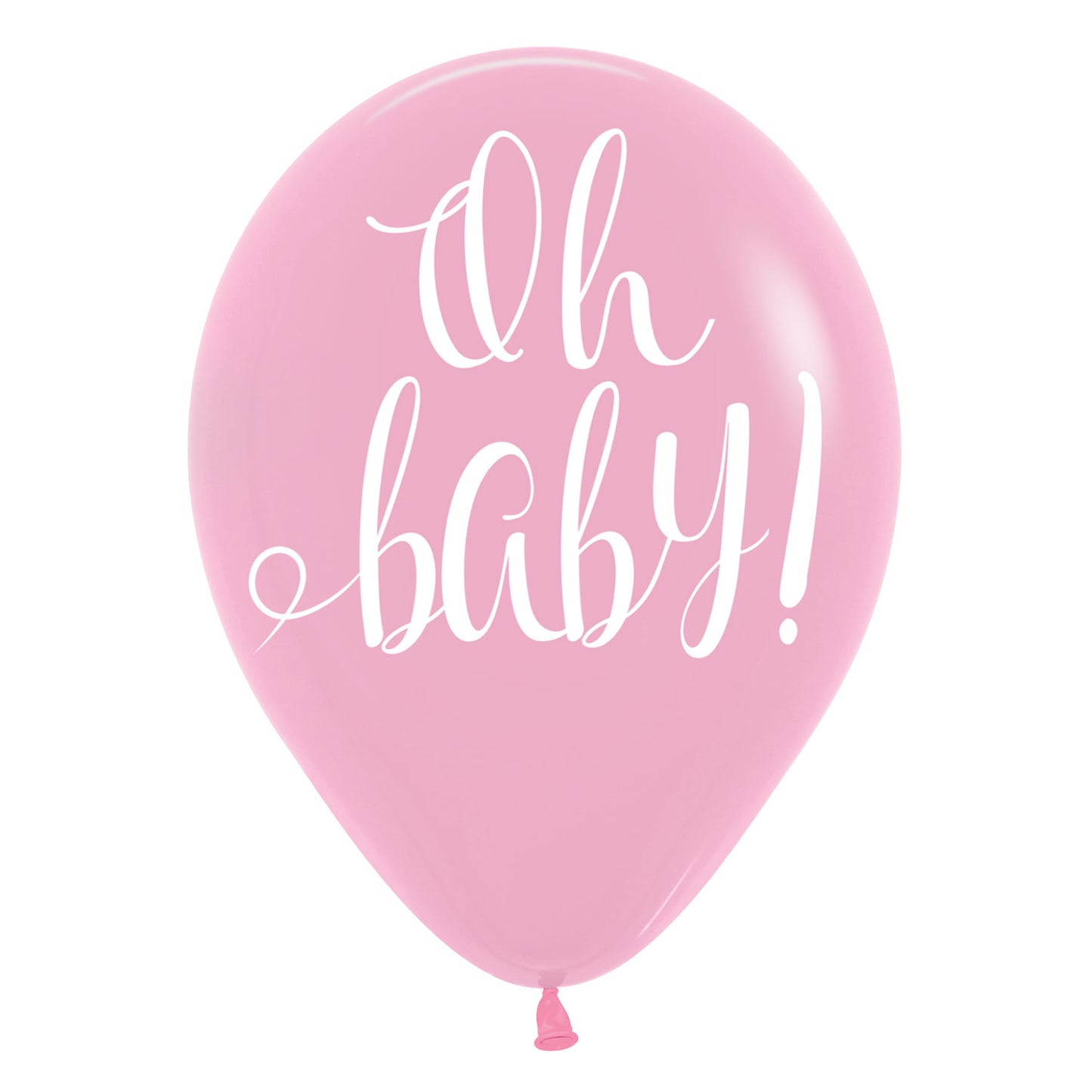 9904498 IP X6 - Floral Baby 4 Sided Latex Balloons 11"/28cm - 6 PKG/6