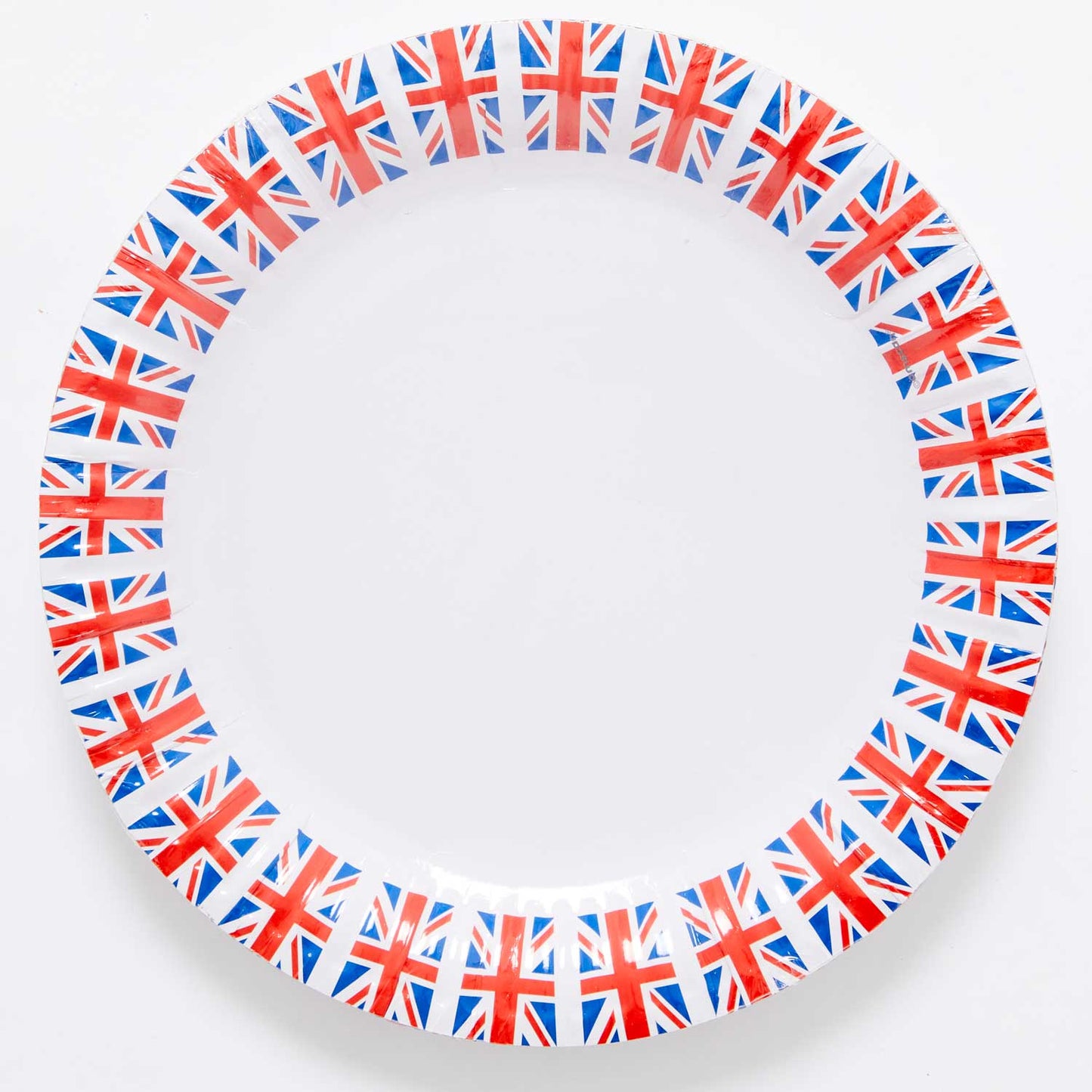 9913035 - GB FLAG PLATE - 8 packs x 12