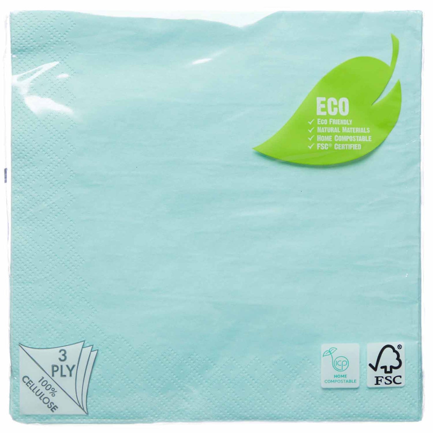 9915402 - Duck Egg Luncheon Napkins 33cm - 18 PKG/20