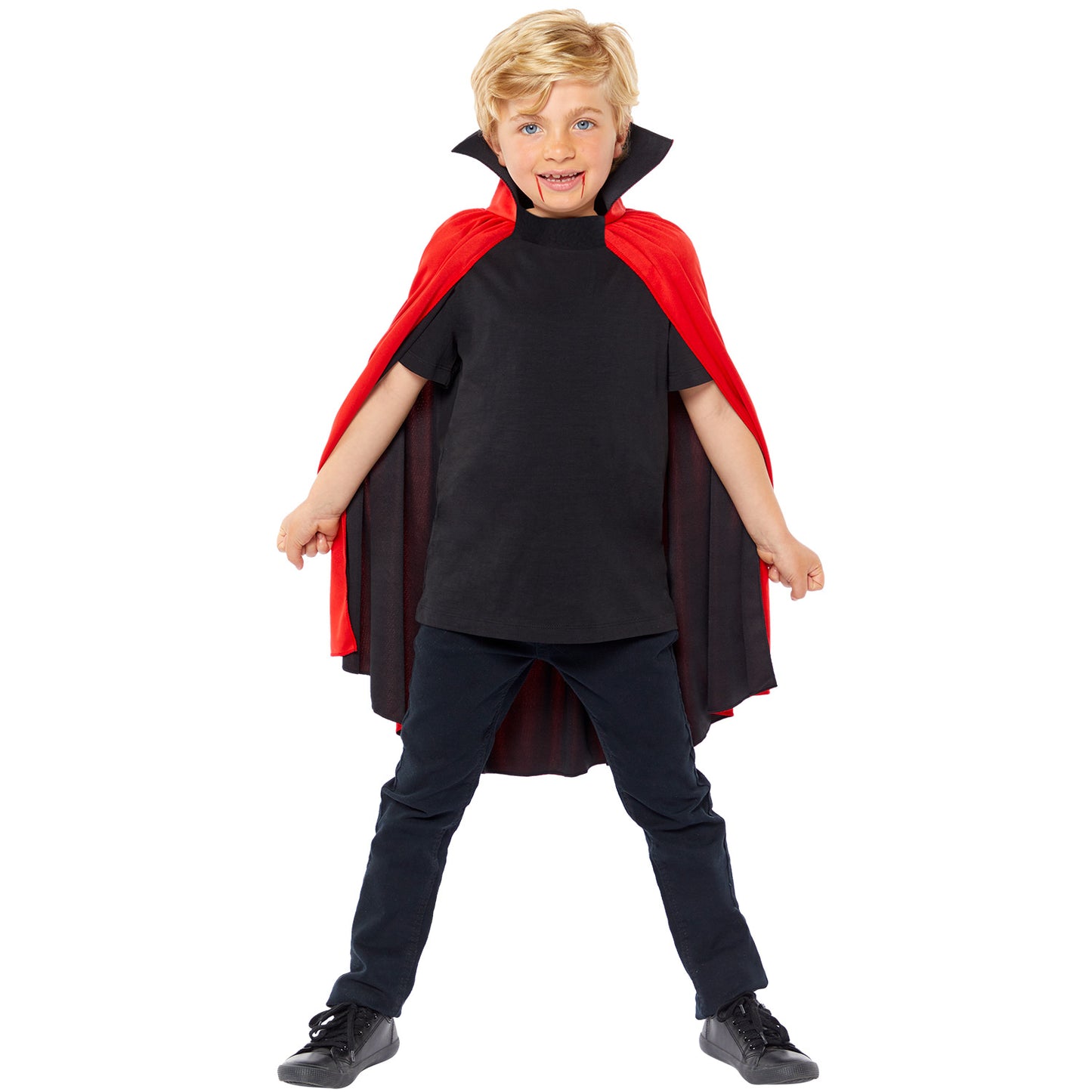 Reversible Cape with Collar - Child One Size