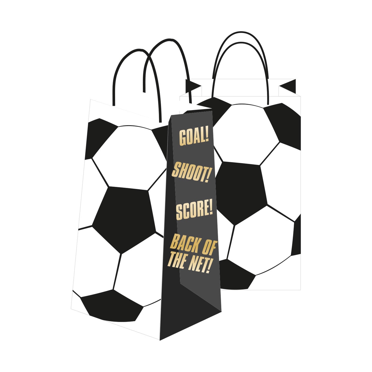 9919432 IP X6 - GOAL Kraft Lootbags X 6 packs of 8