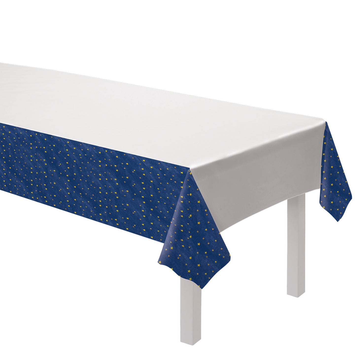 572152 IP X6 - Twinkle Little Star Paper Tablecovers - 6 PC