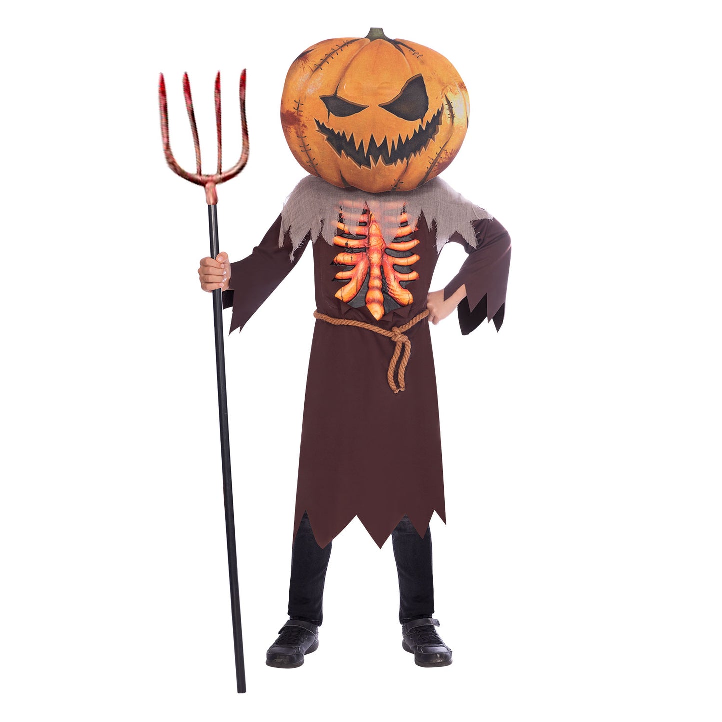 9907141 - Scary Pumpkin Big Head10-12yrs