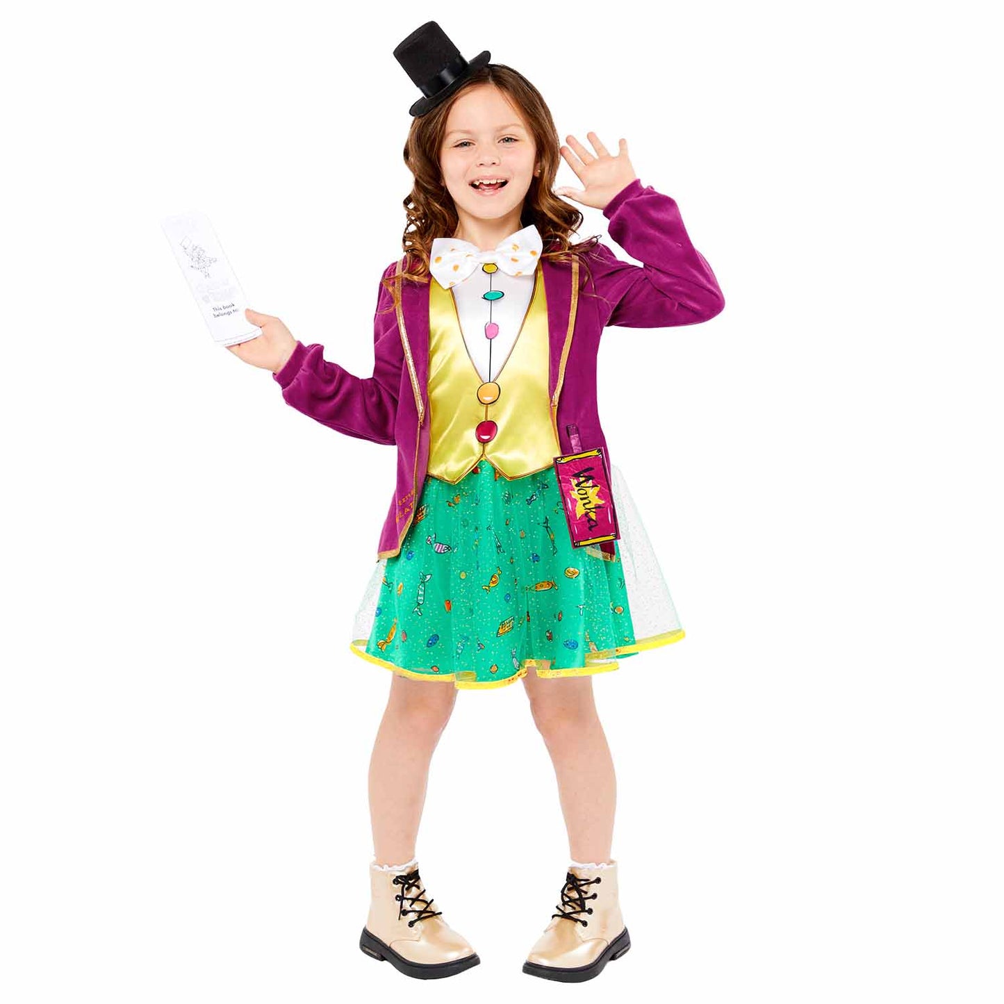 WillyWonka Girls Classic3-4Yrs