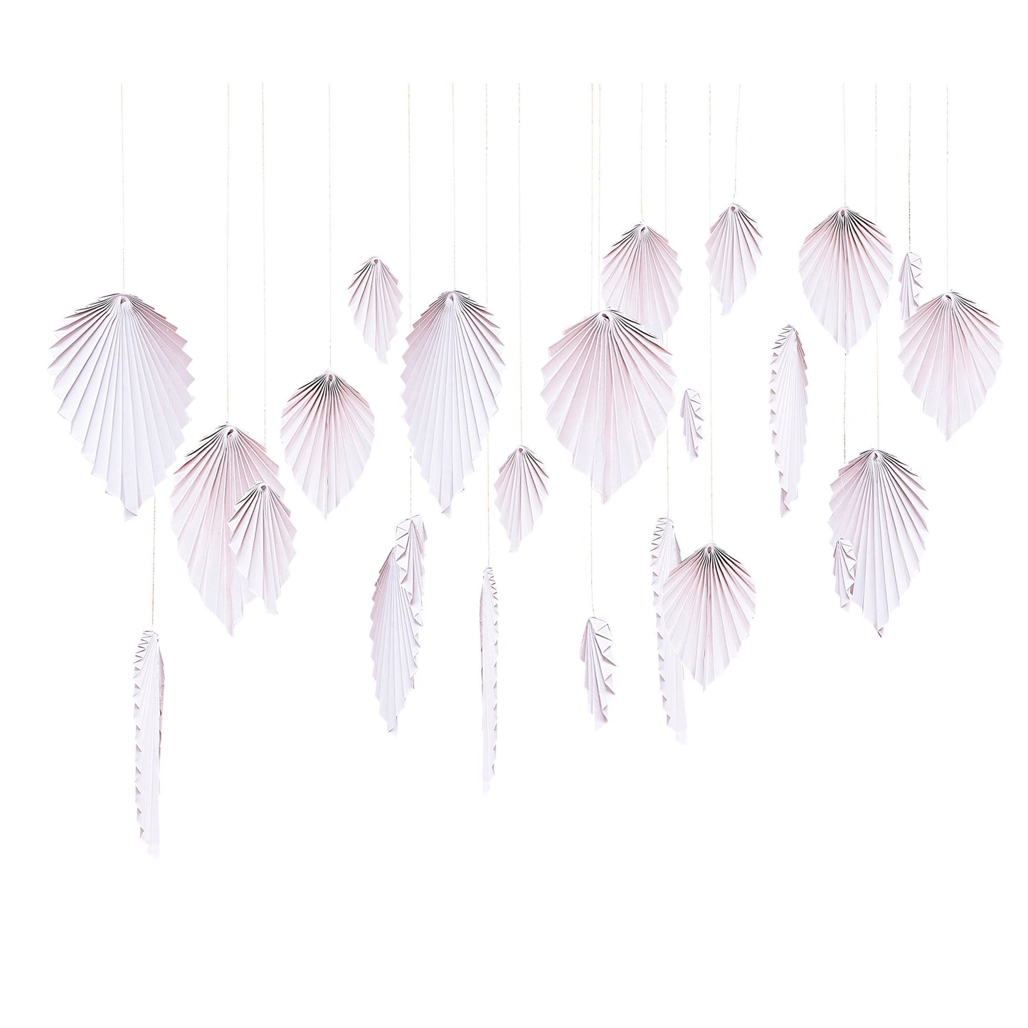 Pink Palm Spear Wedding Backdrop- 5 Inner Pack