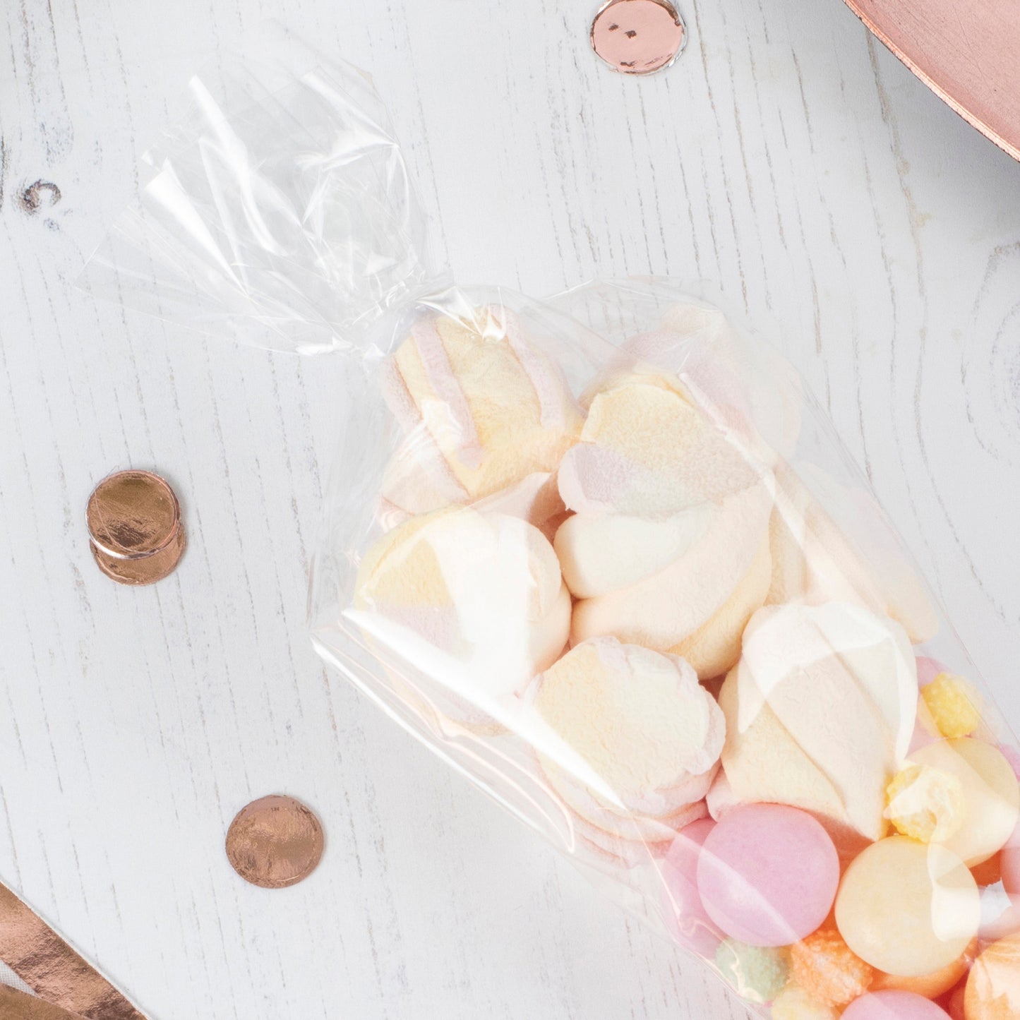 Clear Sweet Cone Bags- 10 Inner Pack