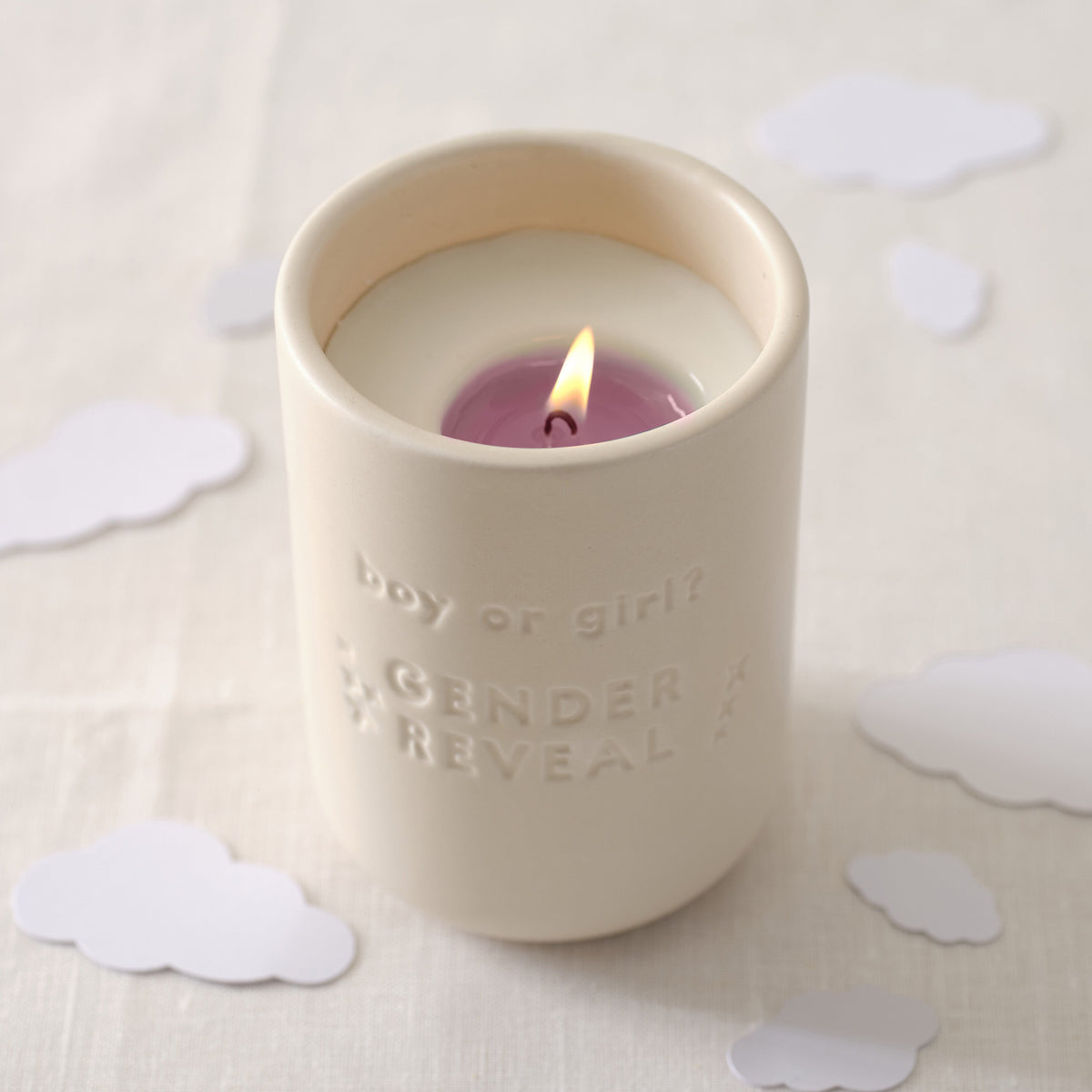 Pink Gender Reveal Candle- 4 Inner Pack