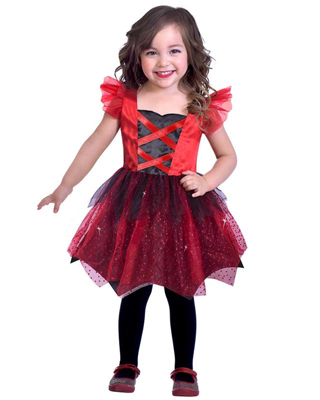 9916633 - Little Devil Cutie Costume - Age 7-8 Years - 1 PC