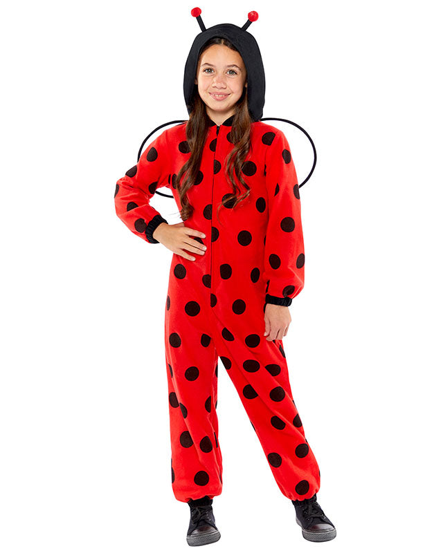 Ladybug Onesie - 10-12 yrs