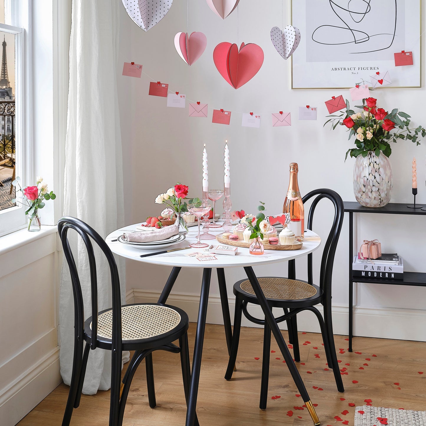 Valentines Cupcake Toppers- 5 Inner Pack