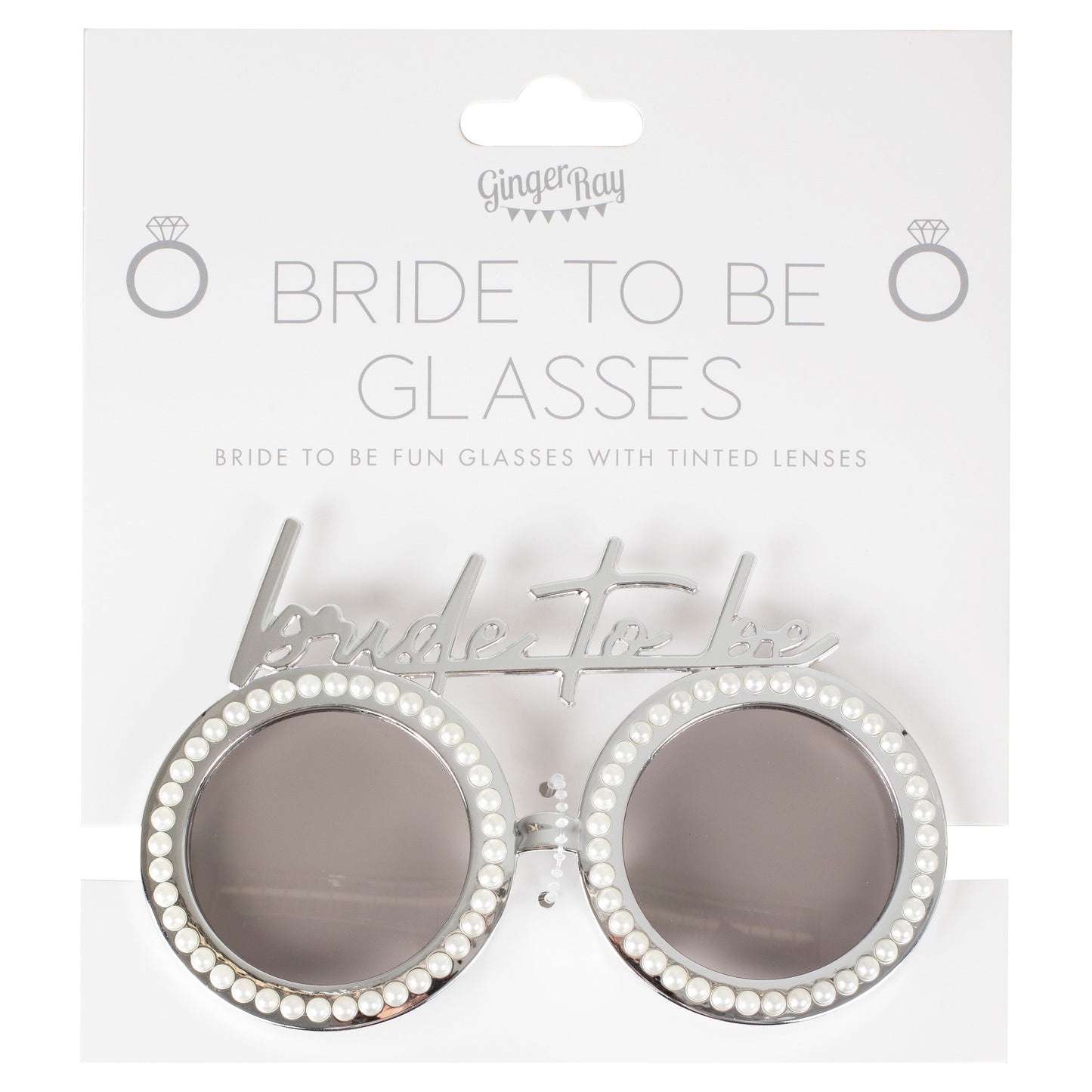 Bride To Be Fun Glasses- 5 Inner Pack