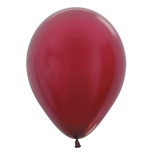 20002026 - BALL:5in Met Burgundy 100pk
